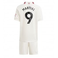 Manchester United Anthony Martial #9 3rd trikot Kinder 2023-24 Kurzarm (+ Kurze Hosen)